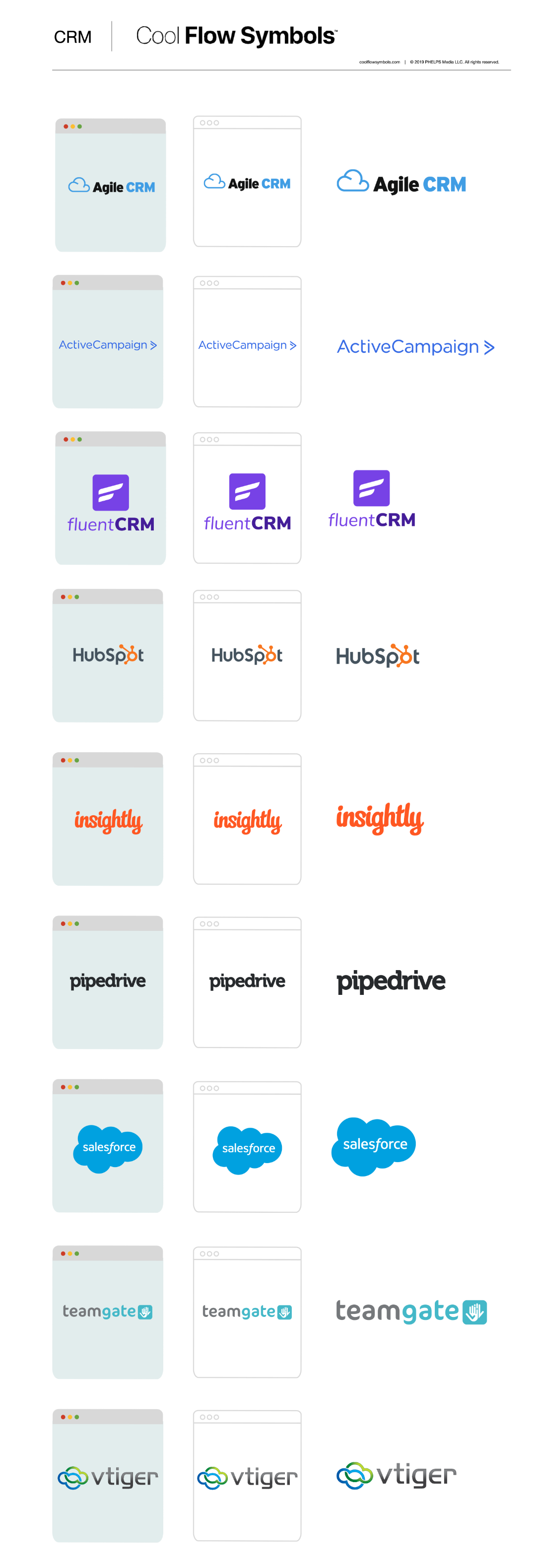 CRM | Cool Flow Symbols